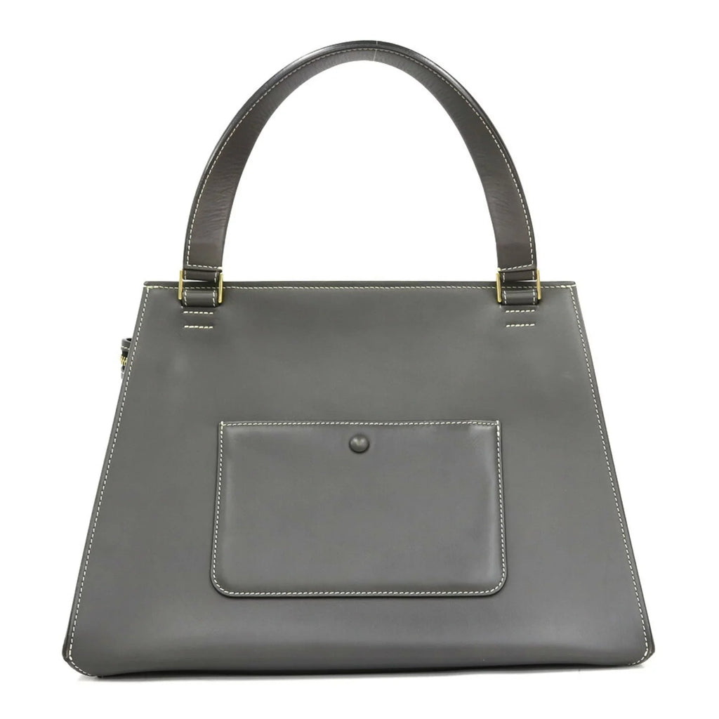 Ladies Handbag Celine Gray CELINE Pre-Owned Edge (Fair)