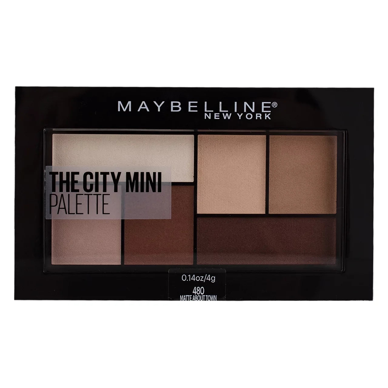 City Town of Maybelline (Pack Eyeshadow About 6) Mini Makeup, The 0.14 Matte oz Palette