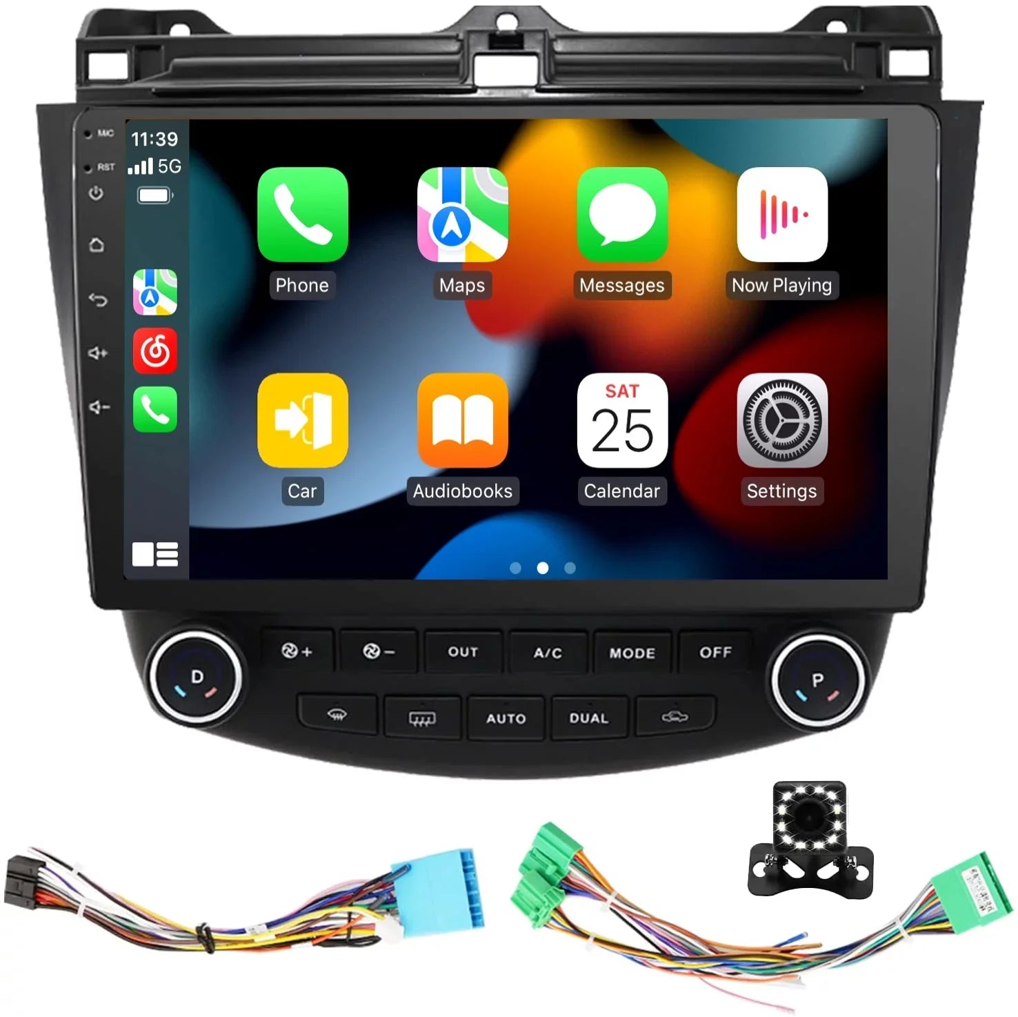 for 10 2006 Binize Auto 2005 2004 Accord Inch 7th Honda 2007 Android10 Car Stereo CarPlay&Android Featuring 2003
