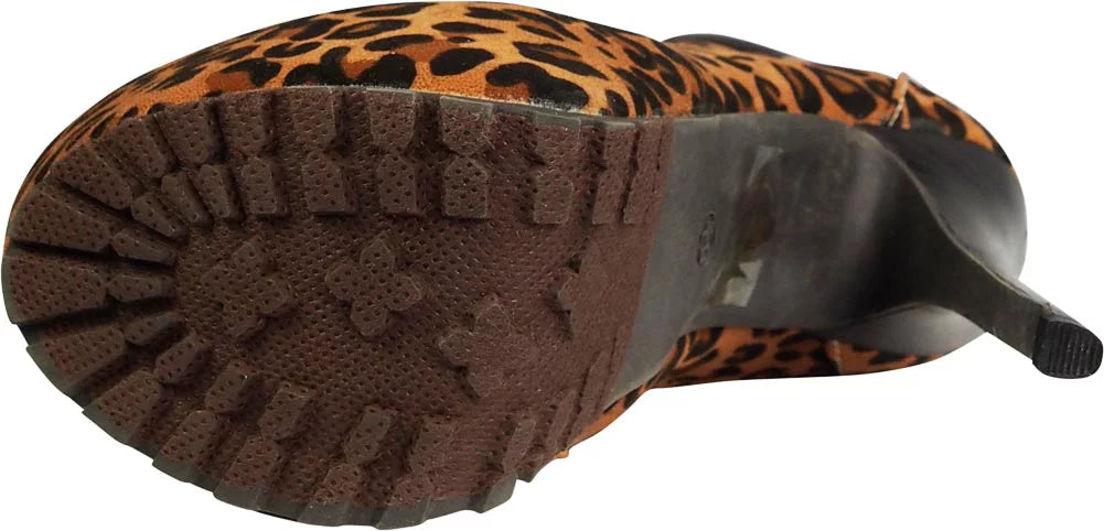 Boots Breckelles Leopard 39221-6.5B(M)US Blazer-11 Women