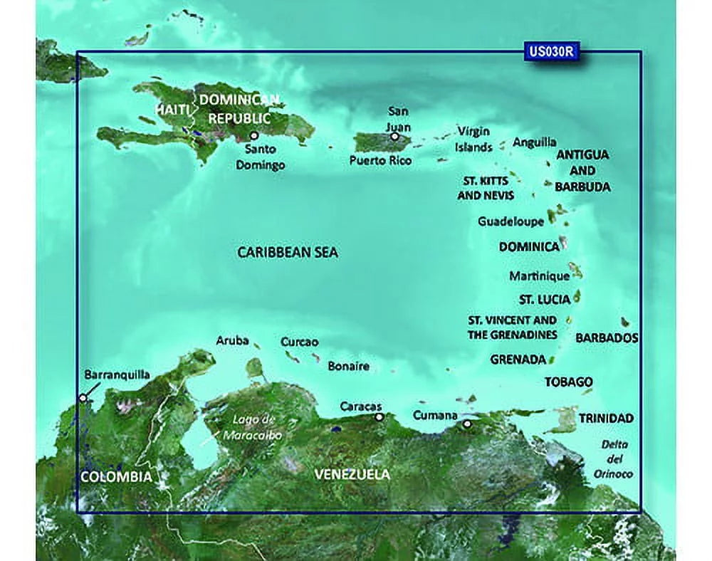 HXUS030R HXUS030R HD - BlueChart HD Southeast (microSD/SD Caribbean BlueChart Garmin g2 - - g2 Card)