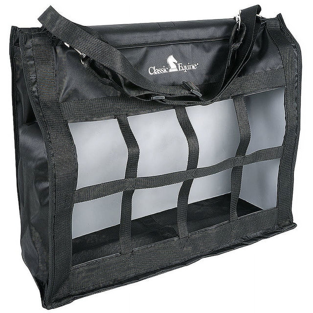 Black Hay Bag Classic Load Top Designer Equine