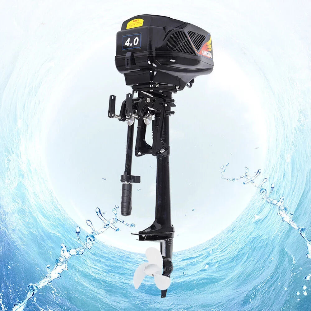 Engine 1000W Outboard Electric HP Boat Motor 4 Trolley Brushless Miumaeov Motor