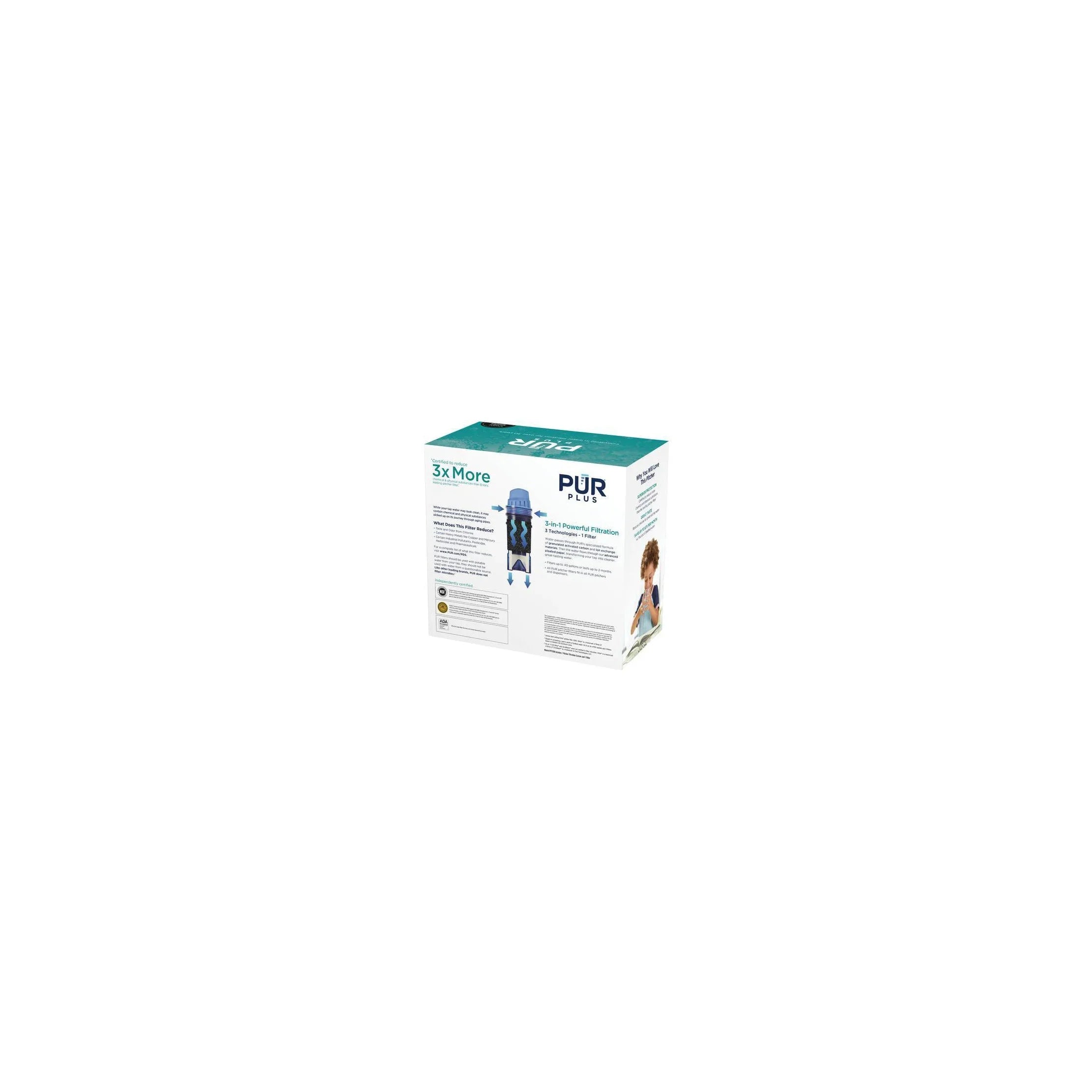 liquid 11 Filtration Pitcher Cup Smoke PLUS System PPT110BA