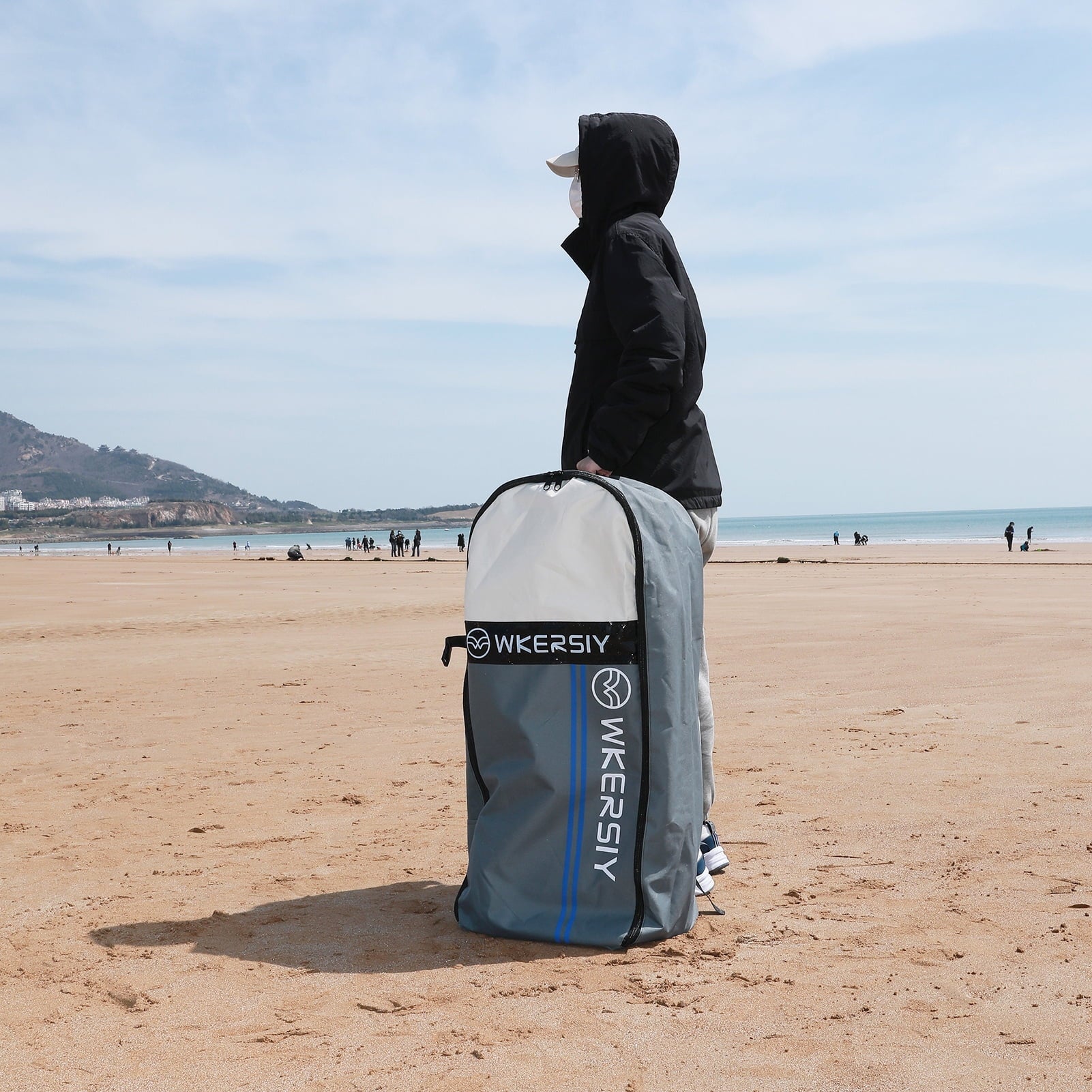 Included Inflatable Easy Storage Convenient Bag Paddleboard, Carrying, Shoulder WKERSIY Travel Bag Backpack for for