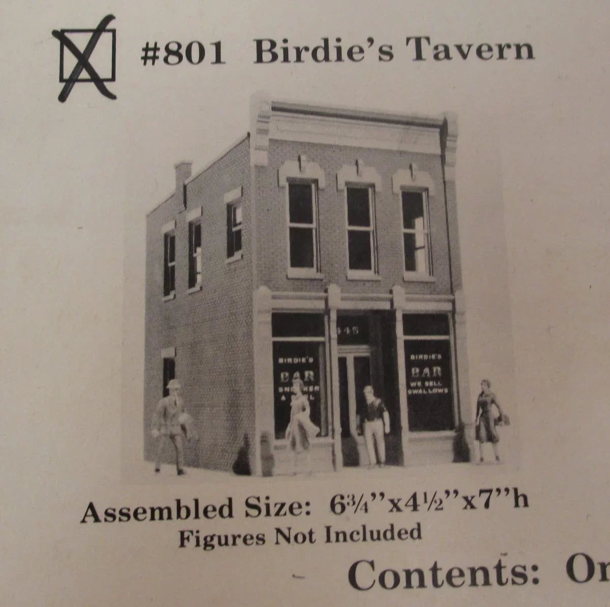 Tavern 80100 Birdie's DPM O