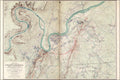 Poster, of Chattanooga Mountain Gallery 24"x36" Lookout fields the of battle Map 1901