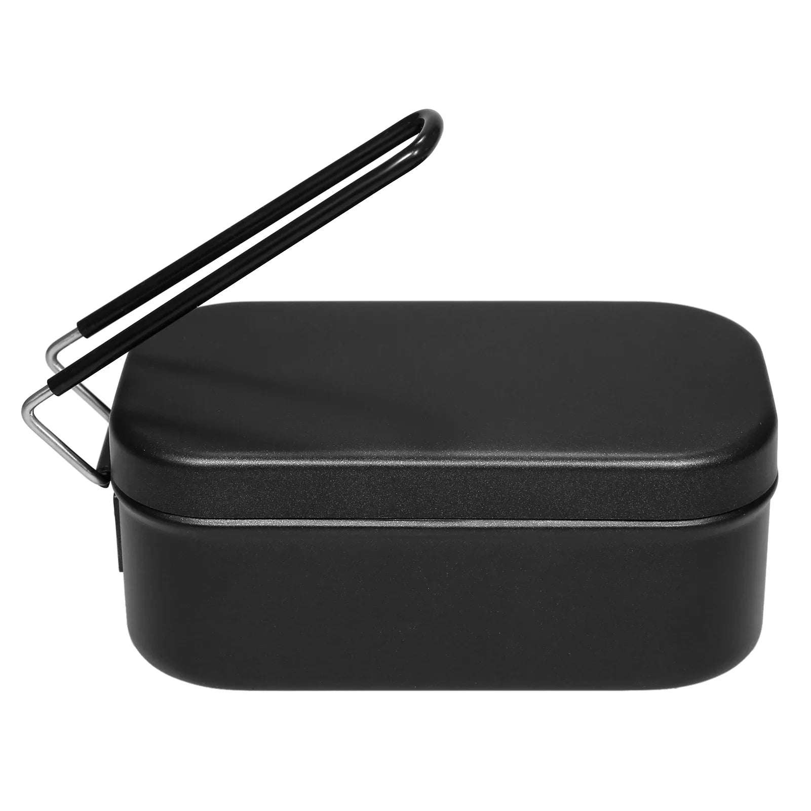 Cookware Backpacking Fishing Mess with Alcohol Board 4pcs 800ml for Mountaineering Stove Steaming Rack Hiking Lunch Cutting Kit Box and Set Lixada
