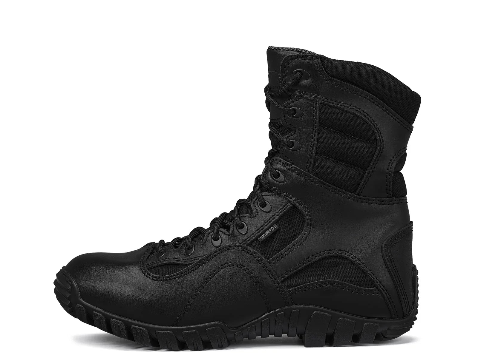 Black, - 16, Side-Zip Mens, Boot Lightweight Regu Waterproof Belleville