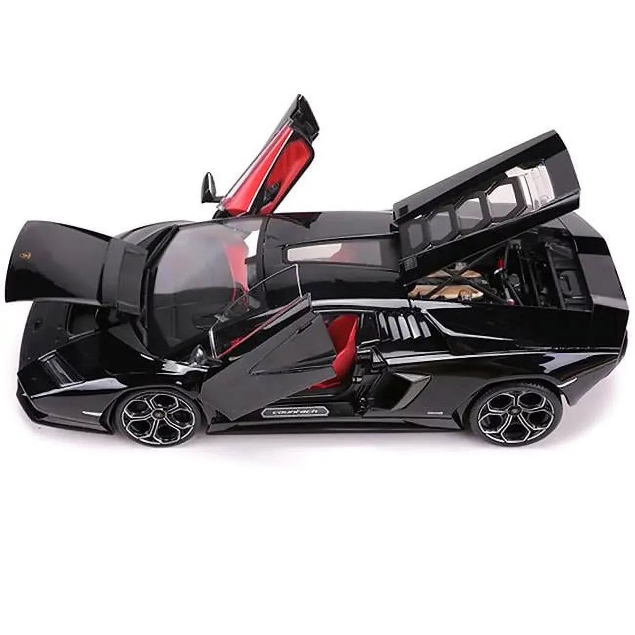 Red Maisto Lamborghini Interior Edition Black Car, Diecast LPI Special Countach 1-18 & 800-4 Model
