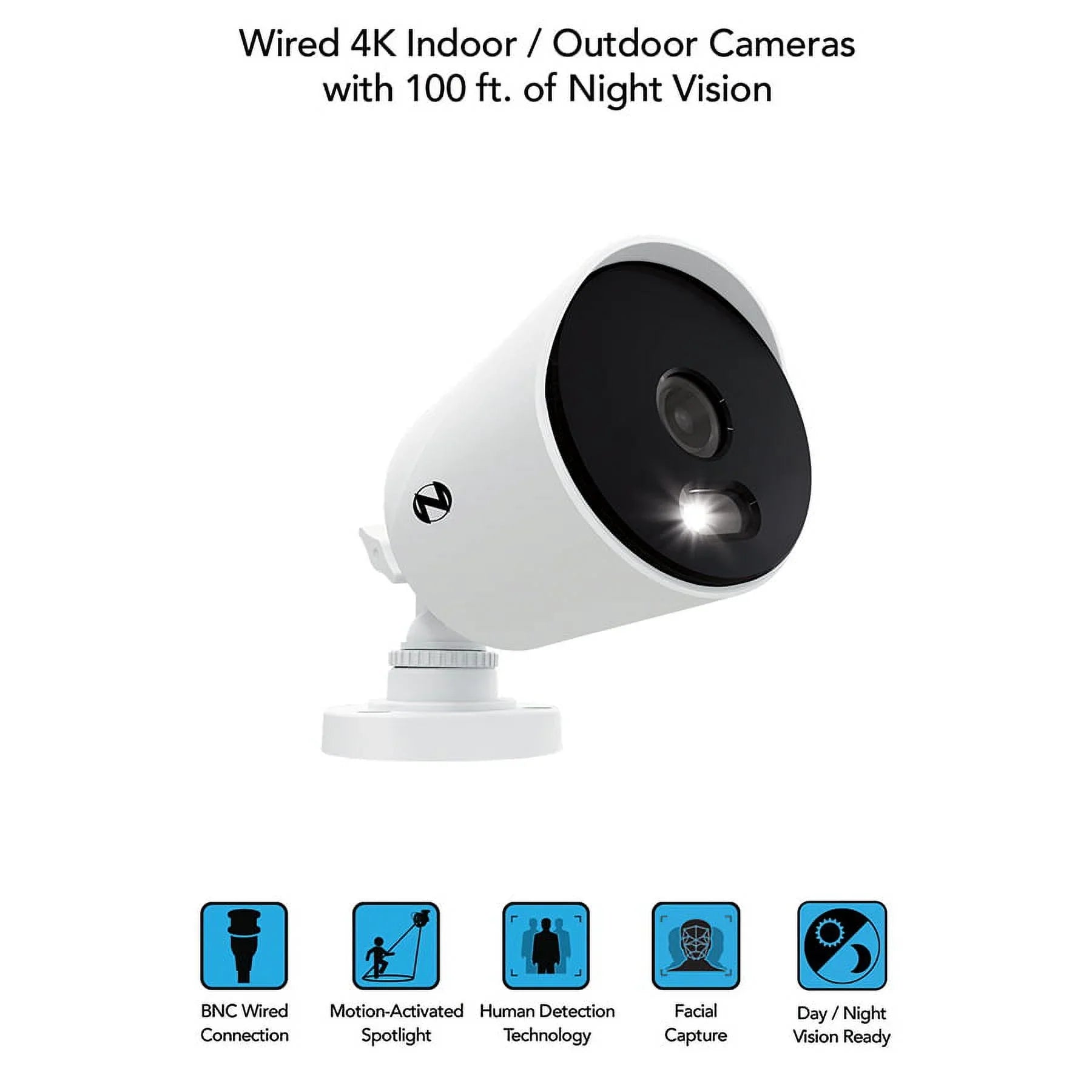 1TB System Indoor with Ultra 12 Channel Cameras Hard Spotlight HD with Surveillance Vision Drive, Night Owl exterior Bullet Night Cameras, 4 CCTV, DVR Wired Camera Security 4K