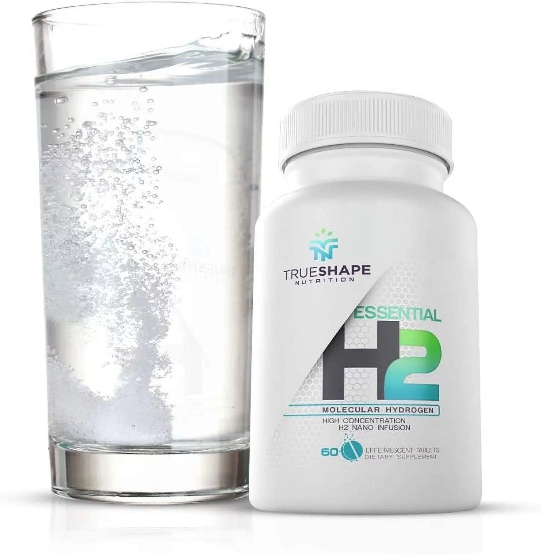 (60 Molecular for Nutrition Fizzy Tablets TrueShape Nutritional Supplement Servings) liquid Hydrogen Essential H2