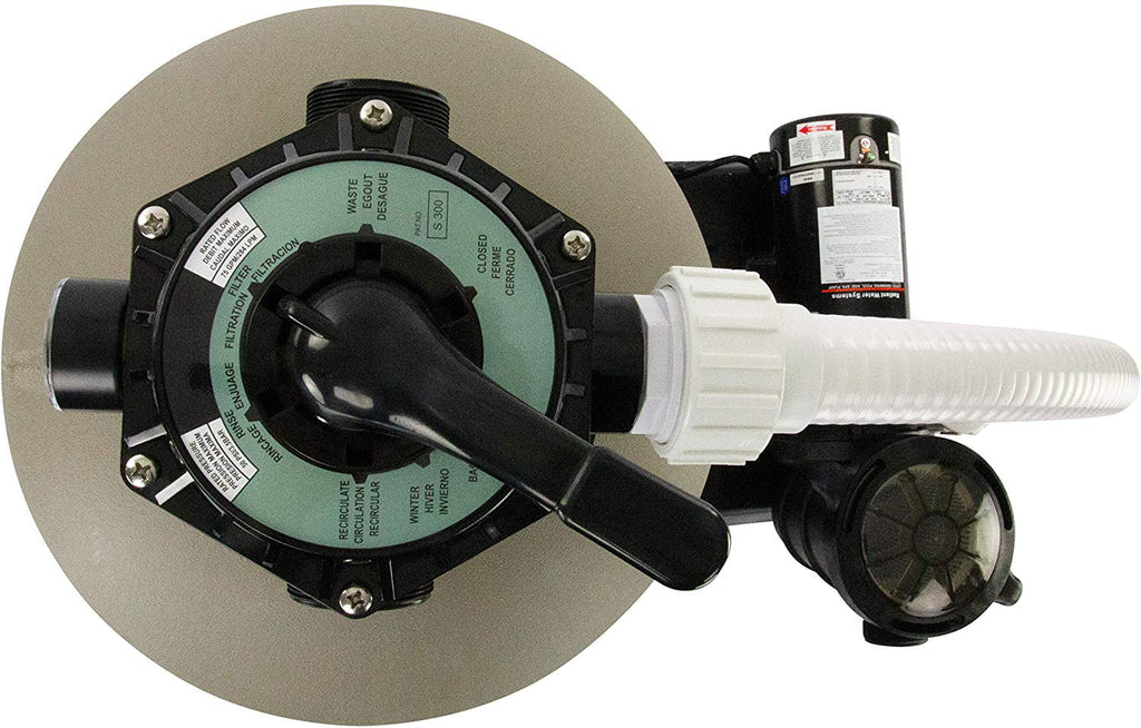 Clear Sand Extreme Radiant with Rx HP 19" Above-Ground Force Filter 1 Pump Pool