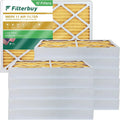 Filters HVAC (12-Pack) Pleated 11 16x20x4 Air Furnace Filterbuy AC MERV