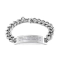 Because an Freakin' Gifts Bracelet, Tool Genius Bracelet, Not Cuban is for Tool Official. Maker. Tool Engraved Chain Maker Sarcastic Maker