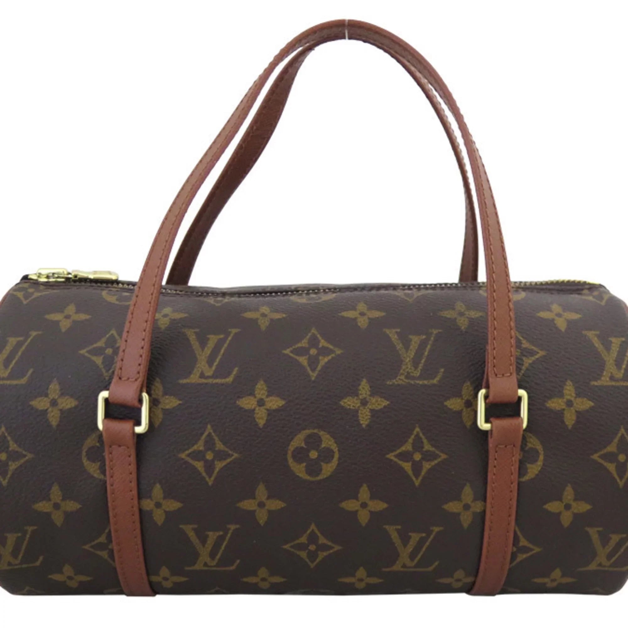 (Good) Pre-Owned Brown Canvas M51366 Papillon Women's Monogram Handbag