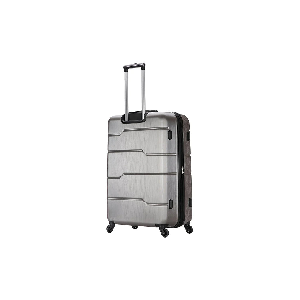 Spinner 4-Wheel (DKROD00L-COA) Large Plastic RODEZ DUKAP Luggage Silver