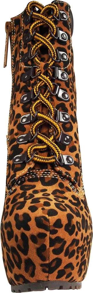 Boots Breckelles Leopard 39221-6.5B(M)US Blazer-11 Women
