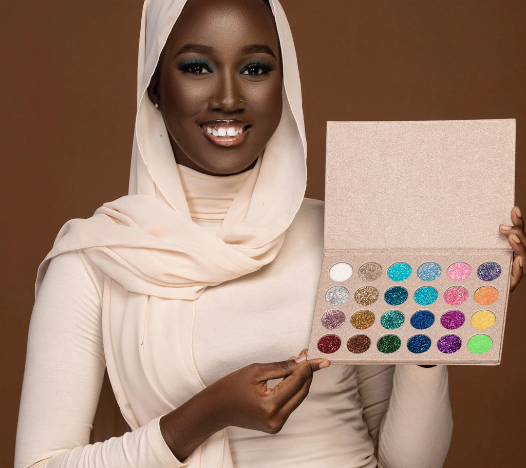 Palette Eyeshadow Zaria Glitter