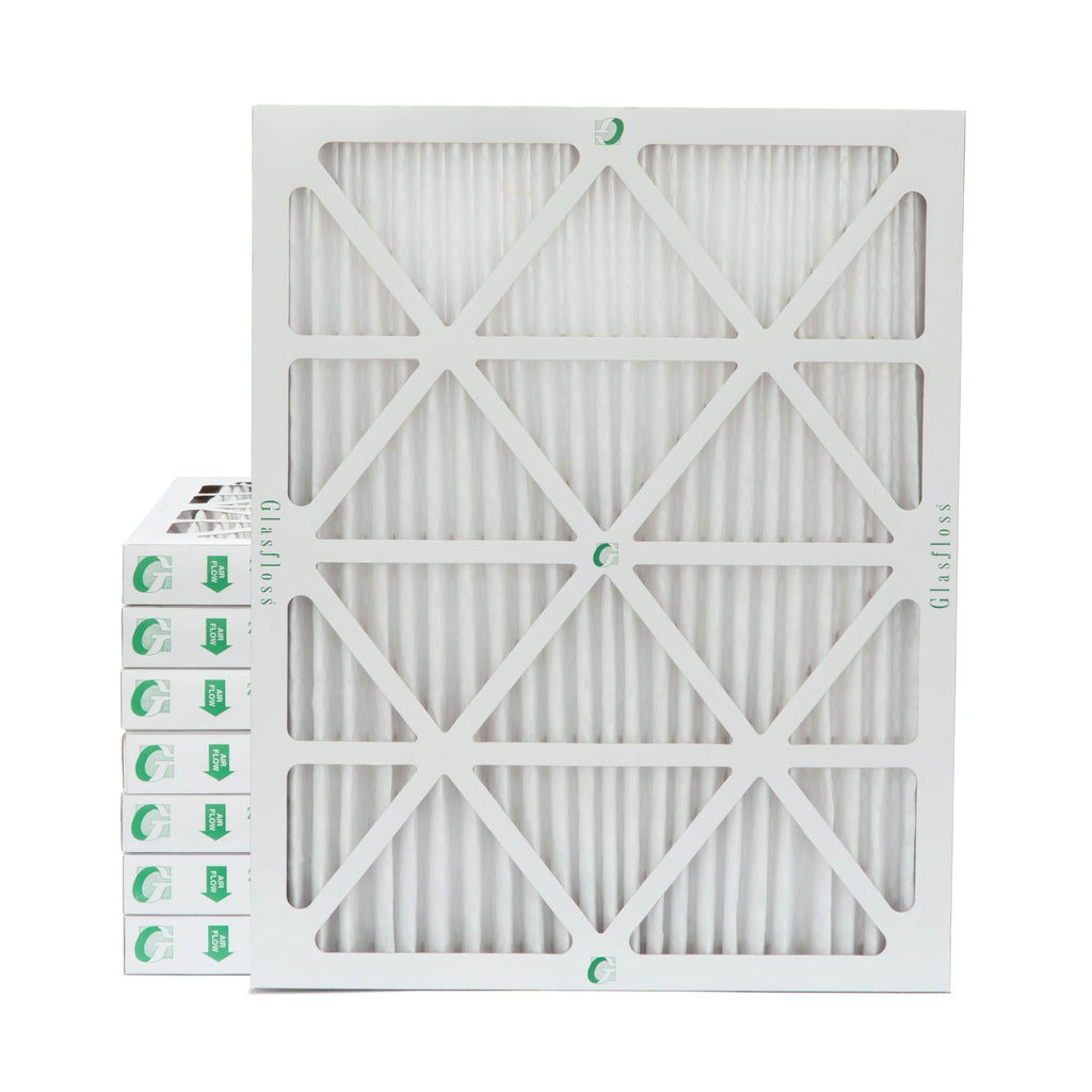 20x25x2 AC by Furnace Pleated Industries. 8 x ( Air MERV ) Exact 19-1/2 dimension: 24-1/2 10 Pack Filters Glasfloss x 1-3/4