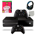 AXTION With Used Original BOLT Console Included Controller Gaming 2 One Game Xbox FIFA-20 Black Bundle 500GB Headset