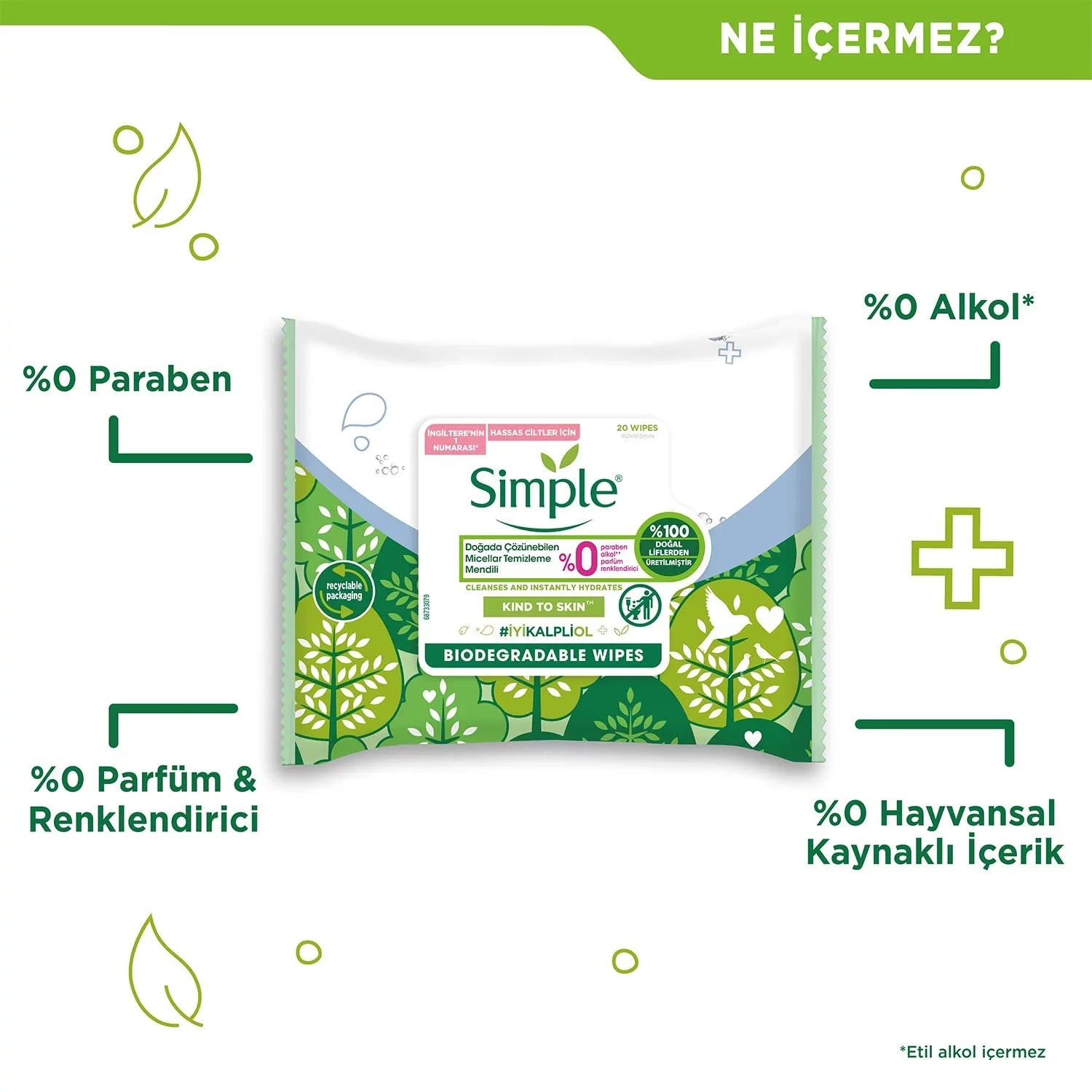 Kind Pack Wipes) Cleansing (75 Of Wipes Micellar To Simple Skin 3 25S