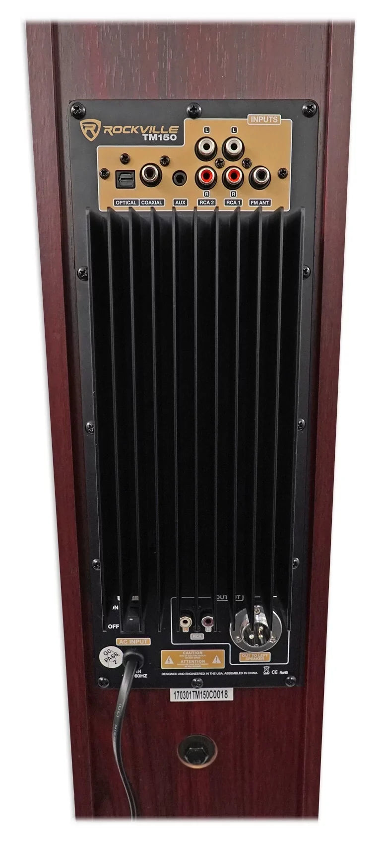 System Theater Tower SK8000 LG Speaker w/Sub For Television Home TV-Wood