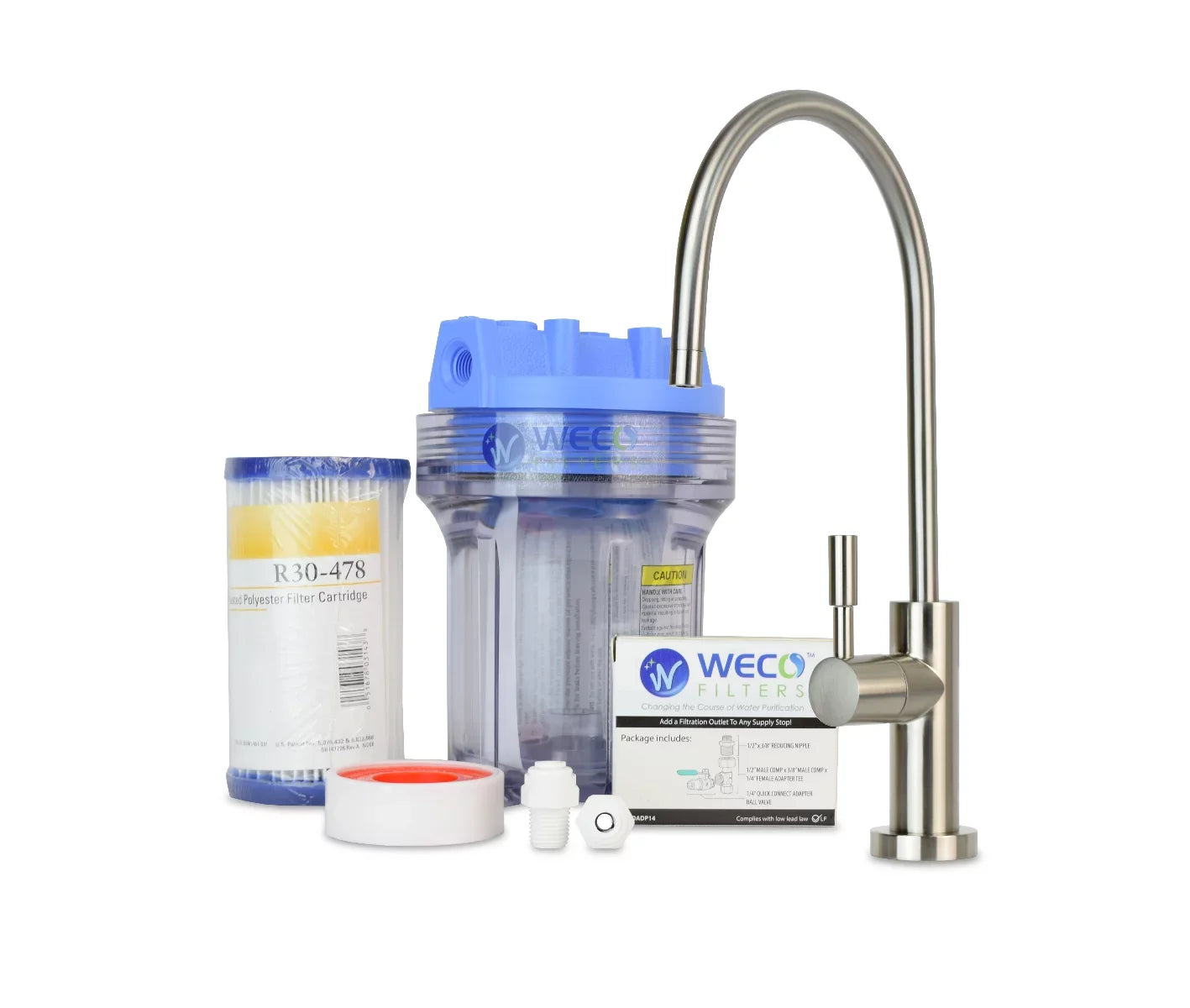 liquid Filter for Reduction WECO System Undersink Sediment