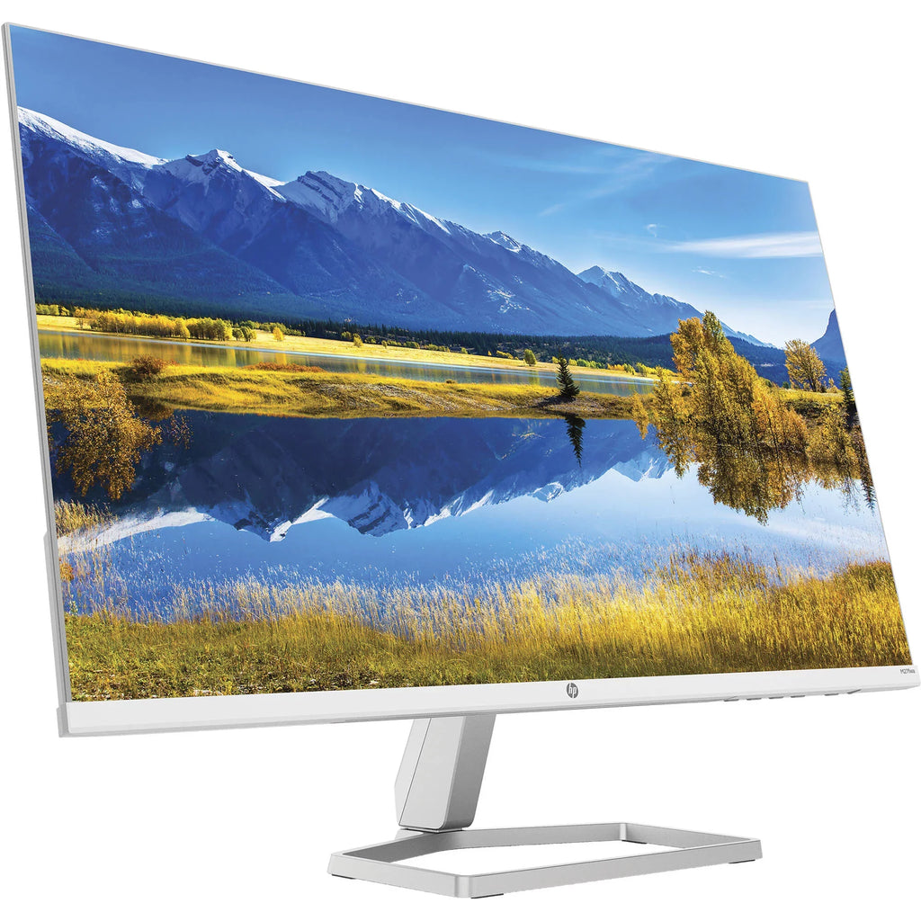 27" Bundle 1.4, VGA, 16:9 Latest Resolution, IPS Gamers, FHD Native With 75 Monitor Model) Ideal (2023 Ceramic IPS 1 356D5AA#ABA HDMI FreeSync 27" (1920x1080) for 2 M27fwa HP white Docztorm Dock, Hz
