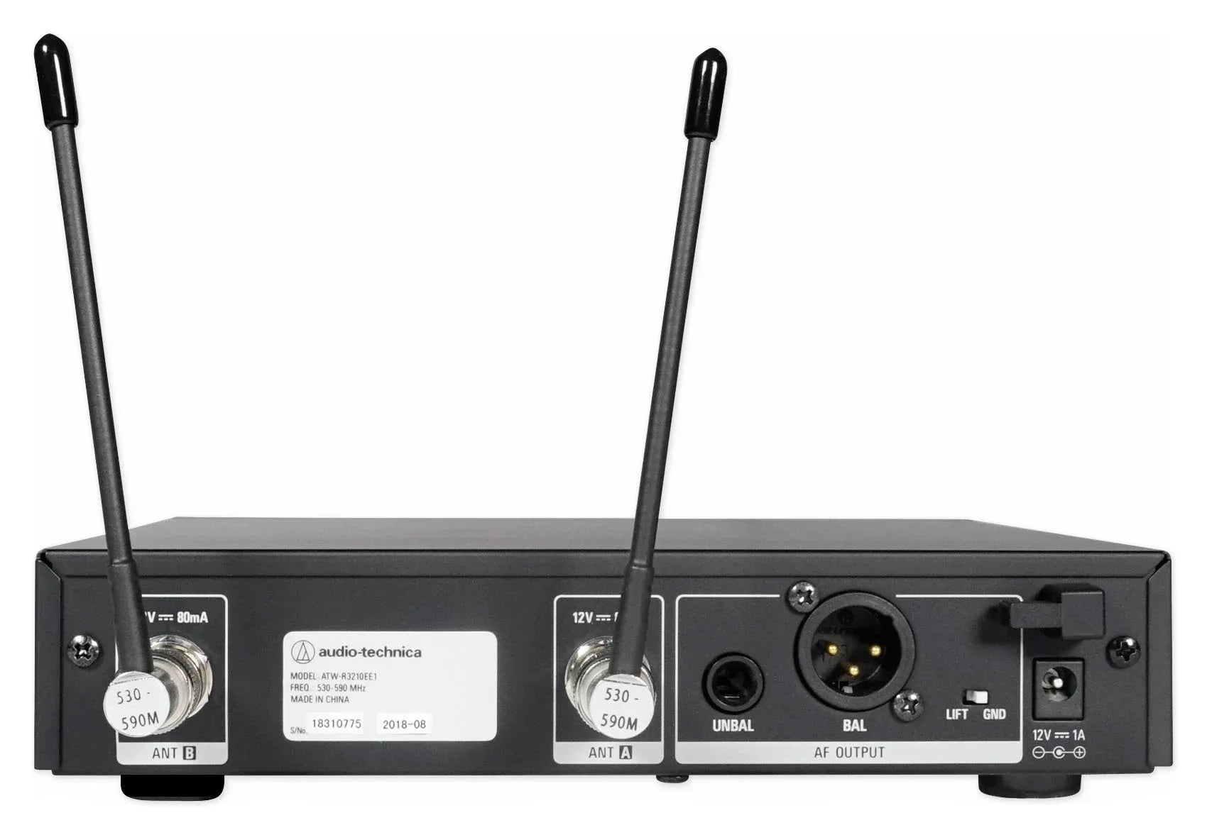 Technica Mic+Tower Audio Wireless Speaker Theater Home Handheld ATW-3212/C710DE2