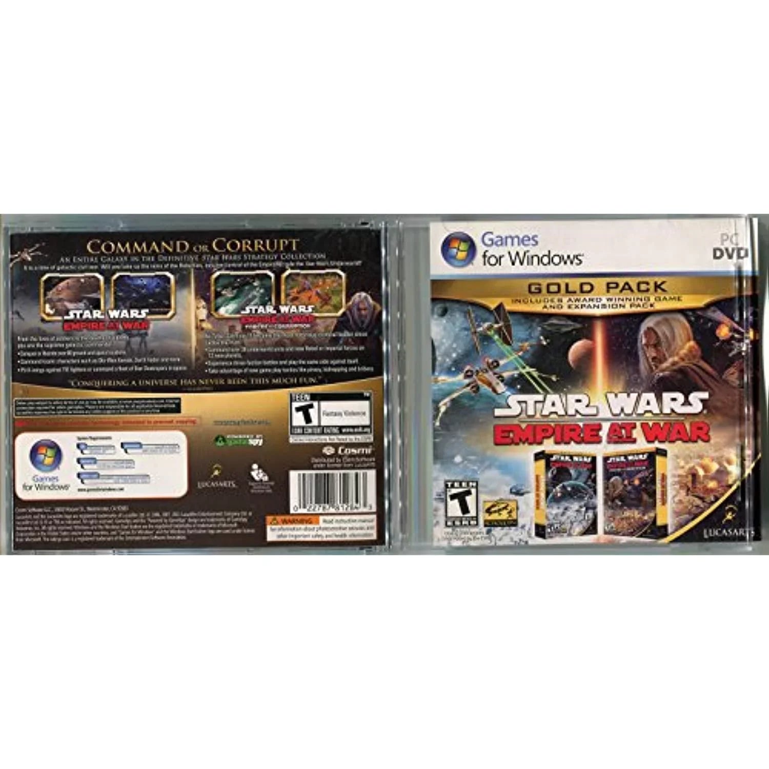 Star At Pack Gold Wars: Empire War:
