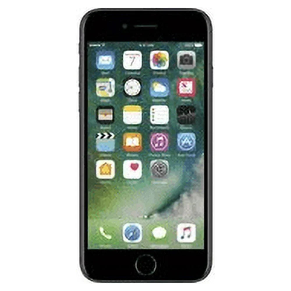 iPhone (AT&T Black (Refurbished) Locked) Smartphone 128GB 7 Restored