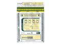 White / SafeLOK Bags, Deposit CNK585089, Tamper-Evident ControlTek, 100 Pack,