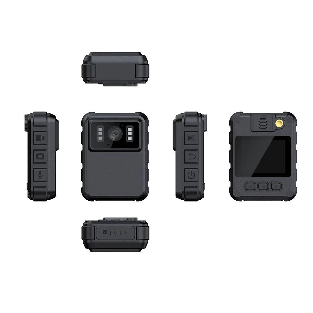 Body DVR Recording Camera JLLOM and Vision with Night 1080P Police Audio 2k Video HD Camcorder - Mini