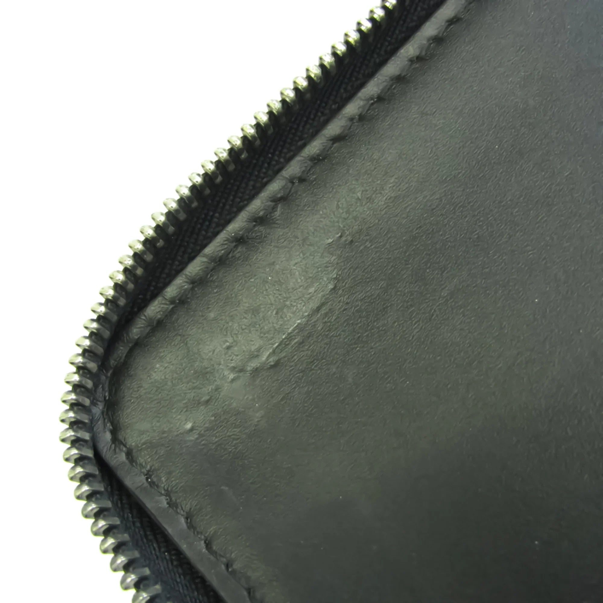 (Good) Zippy Organizer Wallet Utah Leather (bi-fold) M97026 Pre-Owned Basalt Men's Long