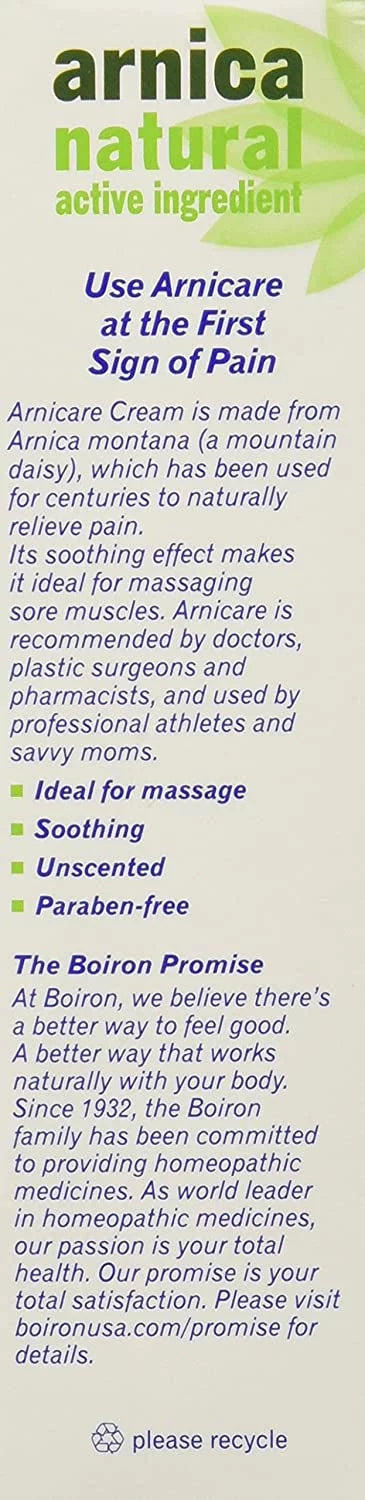 (Pack Arnicare Medicine Boiron of 2.50 Cream Homeopathic oz 4)