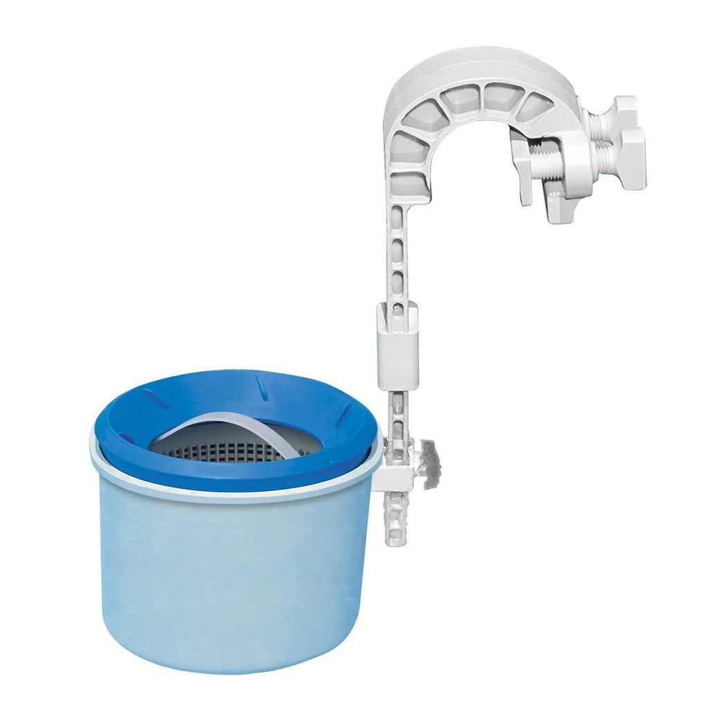 2500 Filter Skimmer Intex Pool Cartridge Clear Wall GPH Krystal Pump and Mounted