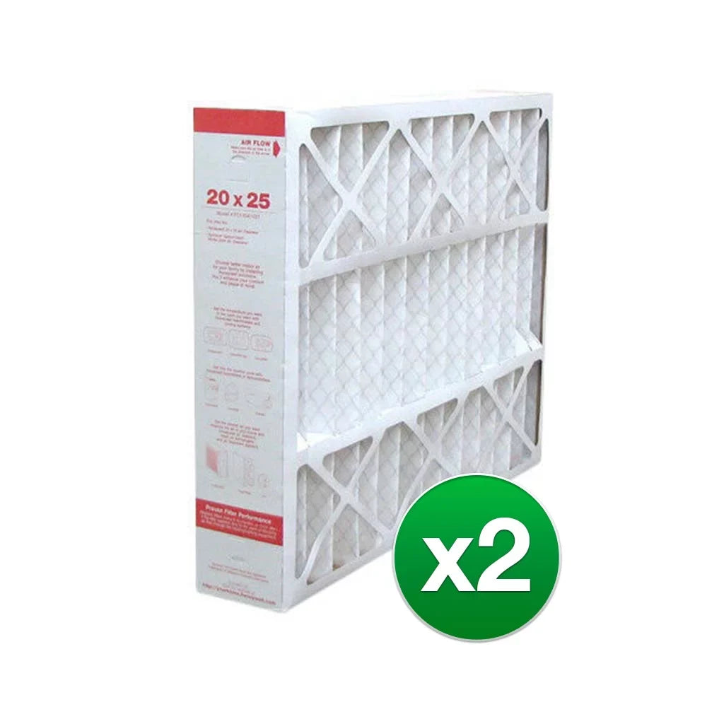 for MERV (2 Honeywell Filter Pack) 20x25x5 HVAC Replacement 11 Air FC100A1037
