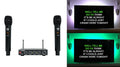 Tablet/Smatphone/Laptop/TV+LED's System For RKI65BT Microphone Karaoke Rockville
