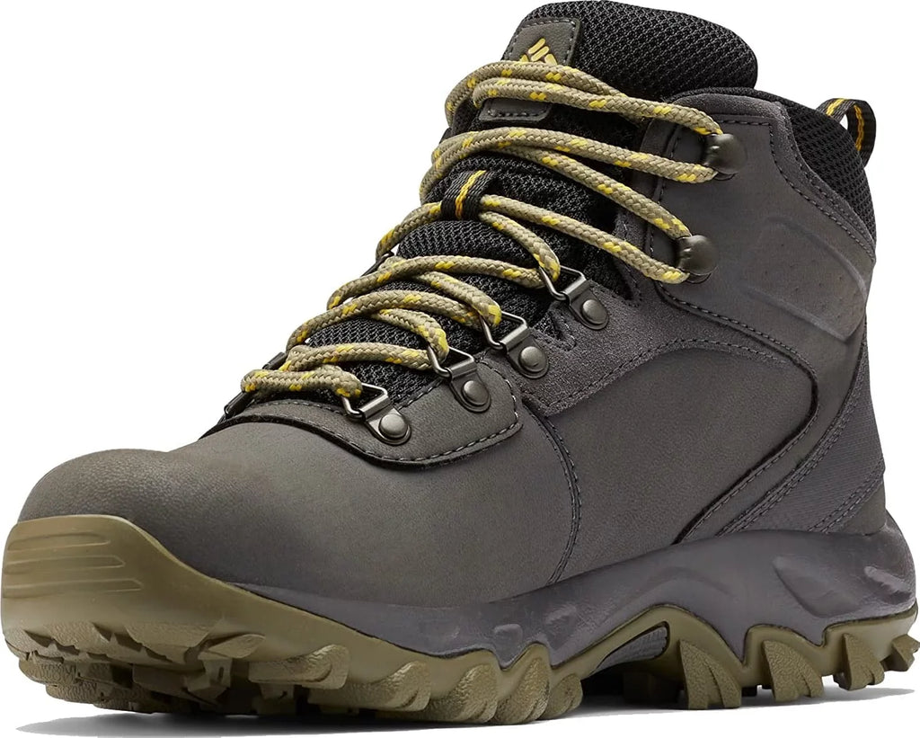 Plus Ridge Dark Shoe Mens Columbia Green 14 Grey/Stone Hiking Waterproof Newton Ii Boot