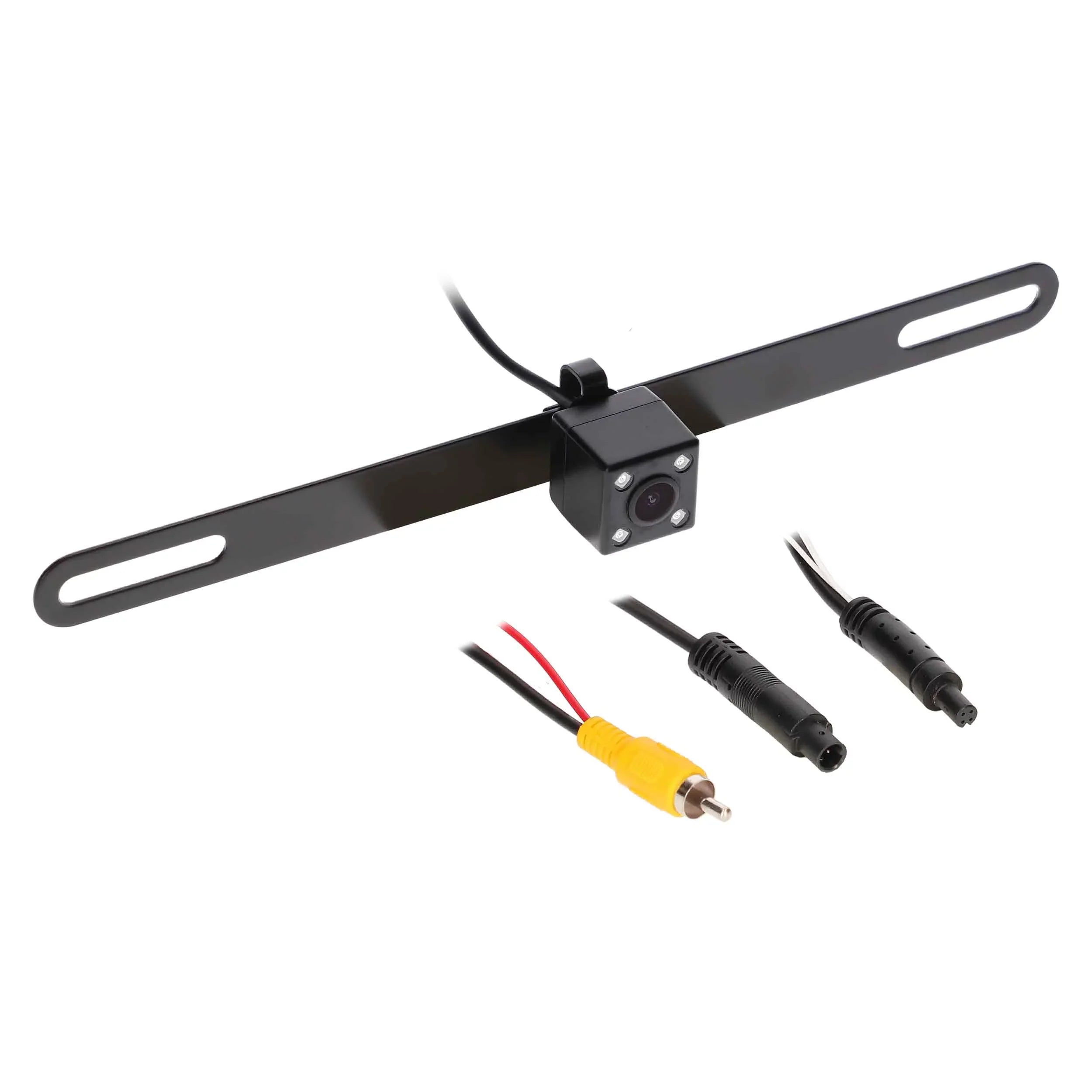 License Behind Metra WM-Bpltc Backup Plate Camera