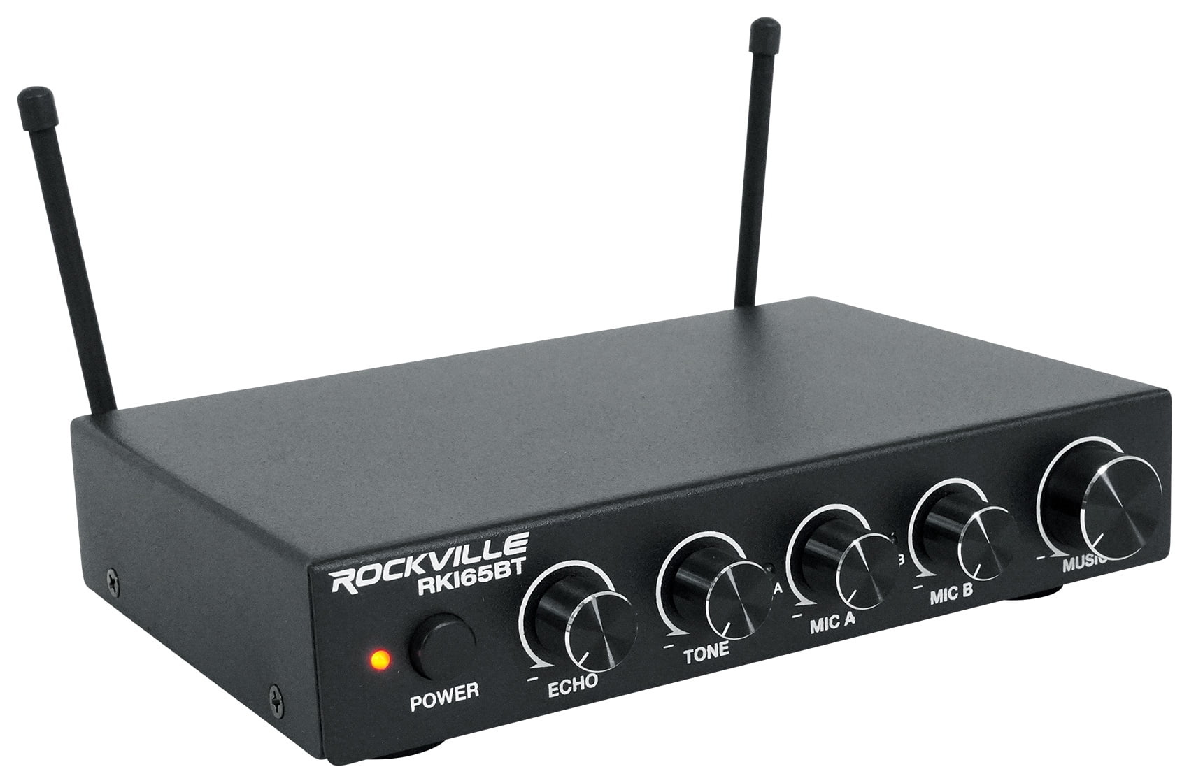 Tablet/Smatphone/Laptop/TV+LED's System For RKI65BT Microphone Karaoke Rockville