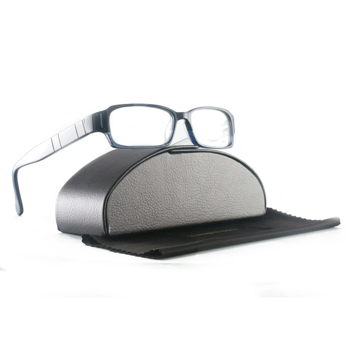VZ3504V or Zegna Ermenegildo Eyeglasses Blue 51 135 15 Rectangle Men 9M9 Womens