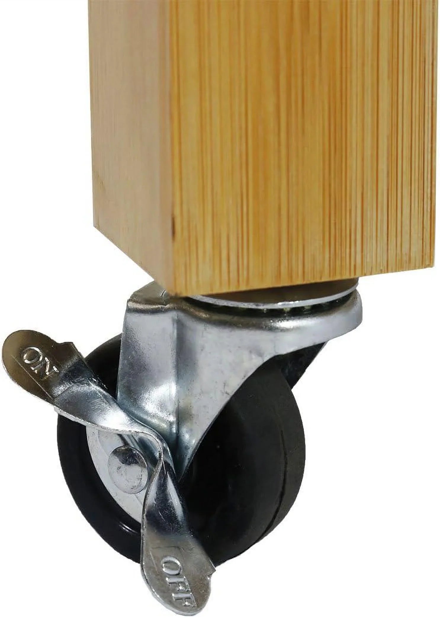 Butcher Prepping Casters, Shelves, With Island Bamboo Locking Rack, Kitchen On Cart Wood Towel Cart Wheels, Block Rolling Drawers Trolley Food