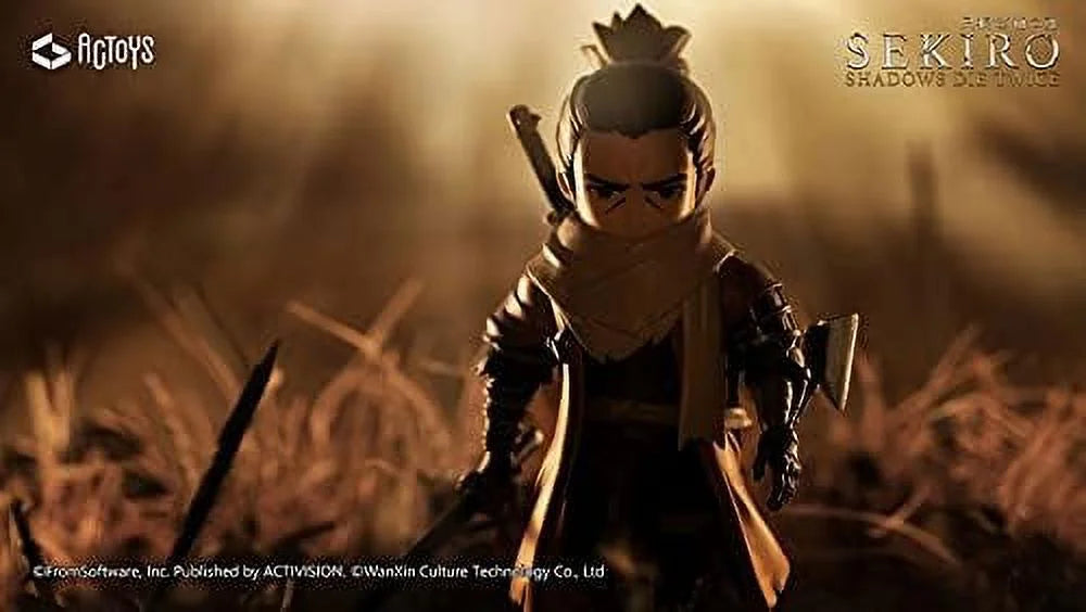 ACTOYS Twice inch 4.3 Version Sekiro Random Figure Q Shadows Die 1PC
