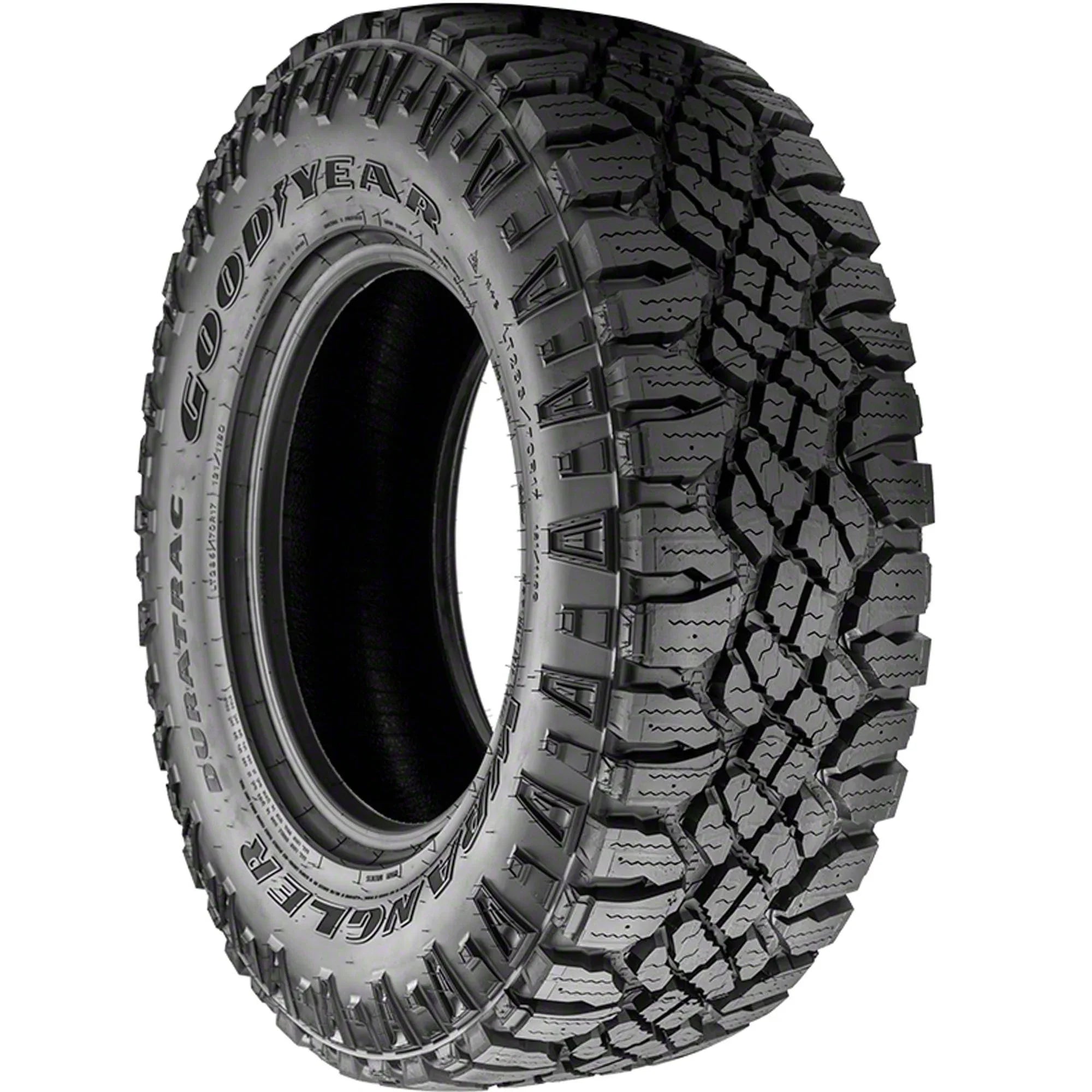 Rugged Goodyear Studdable Wrangler E Light LT325/60R20 Tire DuraTrac 126/123Q Terrain Truck
