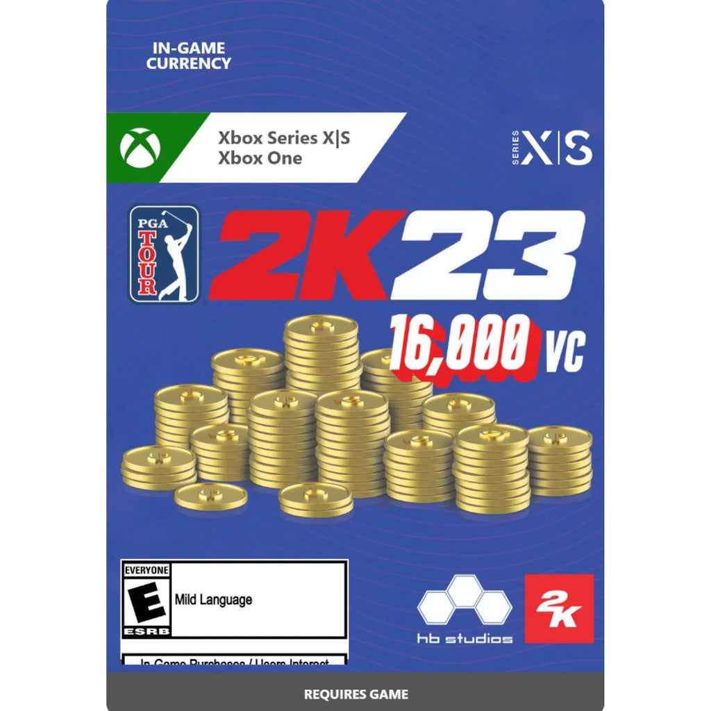 '- Tour X|S Series Xbox One, PGA Xbox - 16,000 [Digital] 2K23 Pack VC