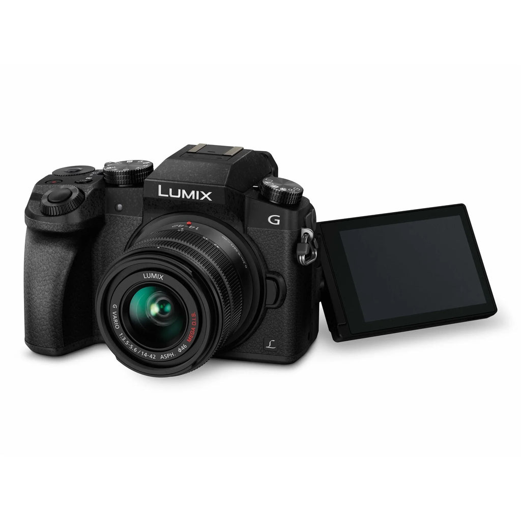Megapixel 2), Black G7 Camera 1), 5.91" (Lens with 1.65" 1.77", Mirrorless Lens, 16 Panasonic 0.55", (Lens Lumix