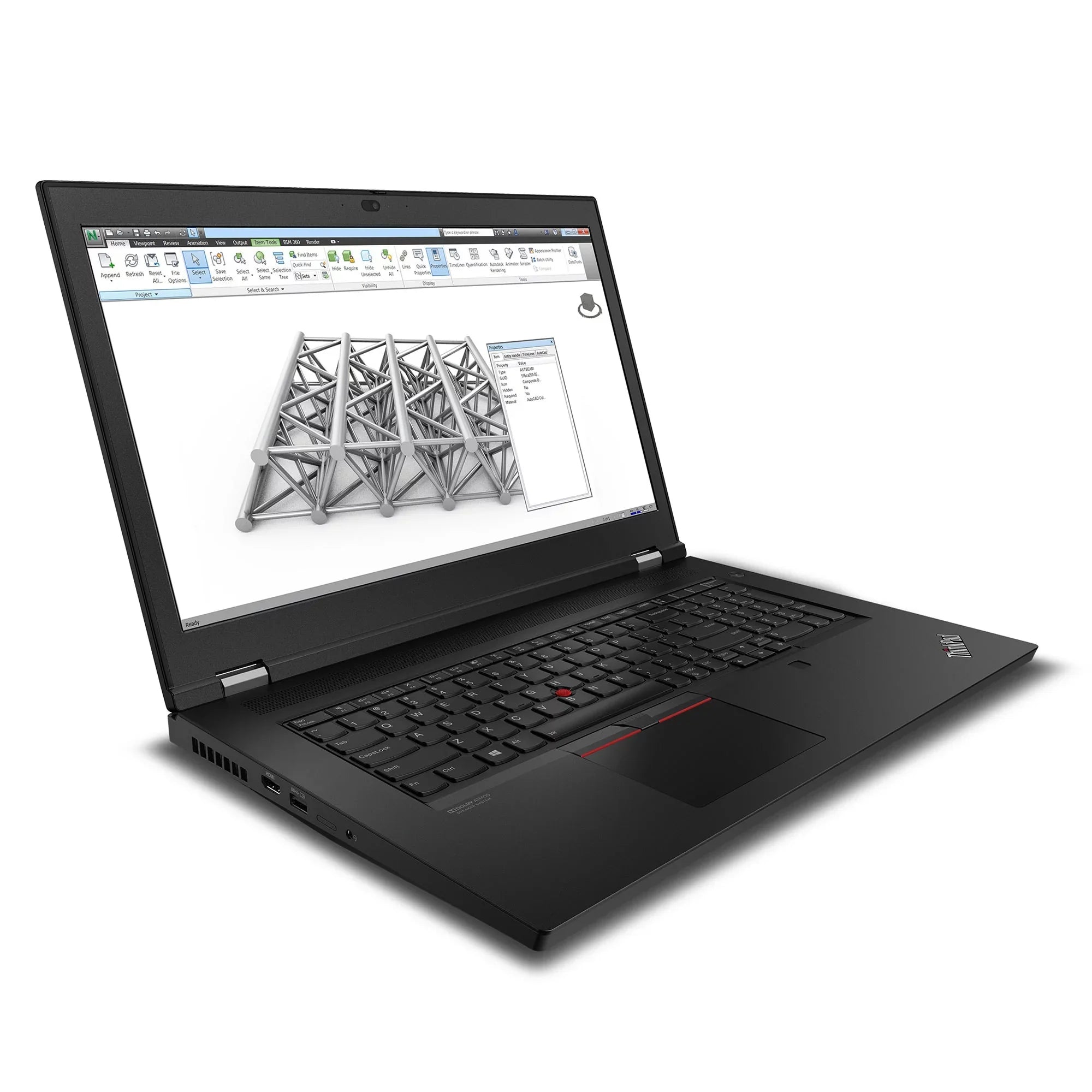 1TB nits, 17.3" i7-10750H, 32GB, 300 Laptop, IPS Quadro, Lenovo FHD P17 ThinkPad
