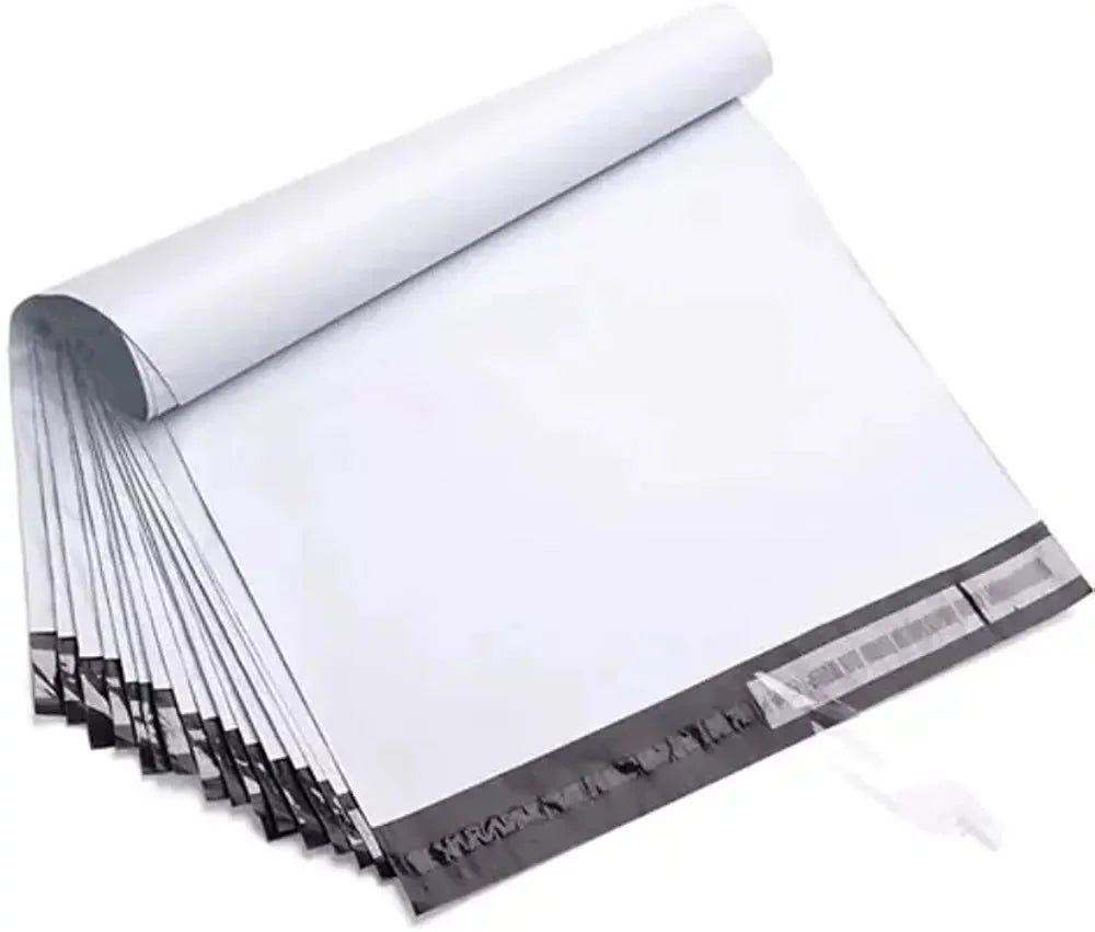 Adhesive Shipping Pack Large self Mailing Poly White VS proof Mailers Bags 19x24 Thick liquid Envelopes Extra 50 Strong Seal